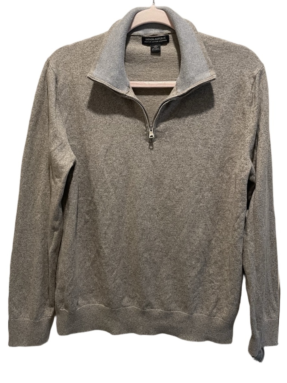 Banana Republic Men’s Premier Cotton Cashmere sweater. Size M.
